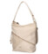 Dámska kabelka na rameno béžová - Laura Biaggi Lysa
