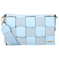 Dámska crossbody kabelka svetlo modrá - Laura Biaggi Fabie