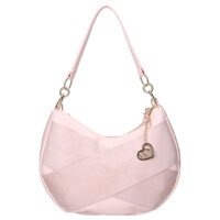 Dámska kabelka cez rameno ružová - Laura Biaggi Theia