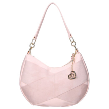 Dámska kabelka cez rameno ružová - Laura Biaggi Theia