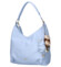 Dámska kabelka cez rameno svetlo modrá - Laura Biaggi Laiwa