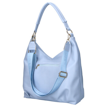 Dámska kabelka cez rameno svetlo modrá - Laura Biaggi Laiwa
