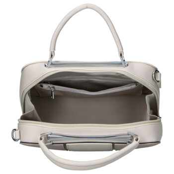 Dámska kabelka do ruky krémová - Firenze Kanike