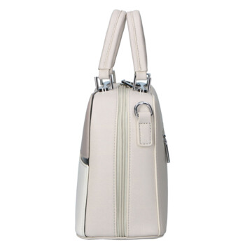 Dámska kabelka do ruky krémová - Firenze Kanike