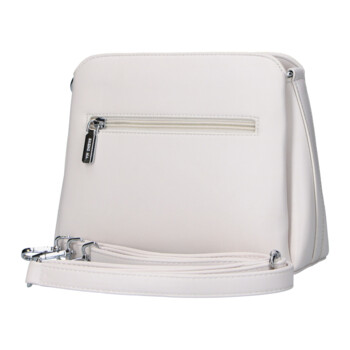 Dámska crossbody kabelka krémová - Firenze Wilma