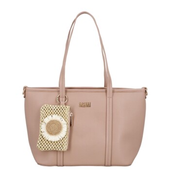 Dámska kabelka na rameno ružová - Coveri Violka