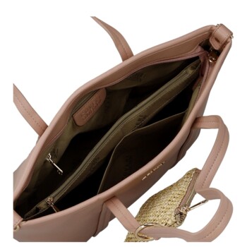 Dámska kabelka na rameno ružová - Coveri Violka