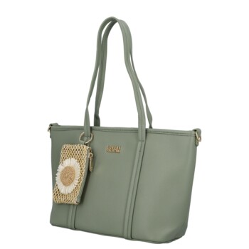 Dámska kabelka na rameno zelená - Coveri Violka