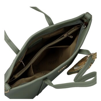 Dámska kabelka na rameno zelená - Coveri Violka