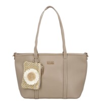 Dámska kabelka na rameno taupe - Coveri Violka