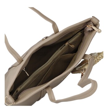 Dámska kabelka na rameno taupe - Coveri Violka