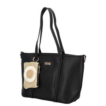 Dámska kabelka na rameno čierna - Coveri Violka