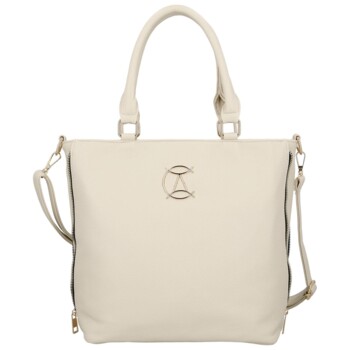 Dámska kabelka do ruky krémová - Firenze Reine