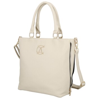 Dámska kabelka do ruky krémová - Firenze Reine