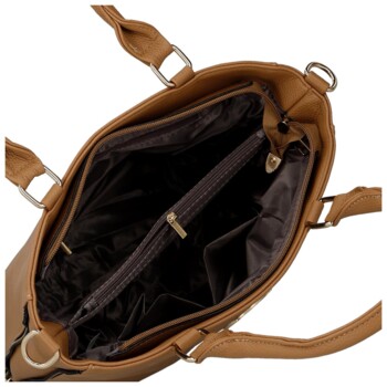 Dámska kabelka do ruky hnedá - Firenze Reine