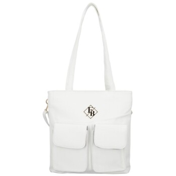 Dámska kabelka cez rameno biela - Firenze Antini