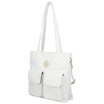 Dámska kabelka cez rameno biela - Firenze Antini