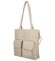 Dámska kabelka cez rameno béžová - Firenze Antini