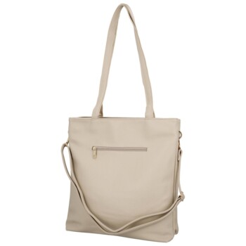 Dámska kabelka cez rameno béžová - Firenze Antini