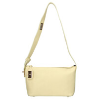 Dámska kožená kabelka cez rameno žltá - Delami Vera Pelle Lygie