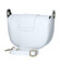 Dámska kožená crossbody kabelka biela - Delami Vera Pelle Blanca