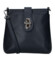 Dámska kožená crossbody kabelka tmavo modrá - Delami Vera Pelle Rikkita