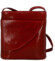 Dámska kožená crossbody kabelka červená - Delami Vera Pelle Ilaria