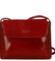Dámska kožená crossbody kabelka červená - Delami Vera Pelle Maryam New
