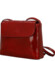 Dámska kožená crossbody kabelka červená - Delami Vera Pelle Maryam New