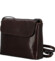 Dámska kožená crossbody kabelka tmavo hnedá - Delami Vera Pelle Maryam New