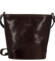 Dámska kožená crossbody kabelka tmavo hnedá - Delami Vera Pelle Saimix