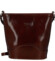 Dámska kožená crossbody kabelka hnedá - Delami Vera Pelle Saimix