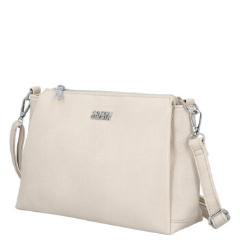 Dámska crossbody kabelka krémová - Coveri Perikla