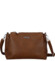 Dámska crossbody kabelka hnedá - Coveri Perikla