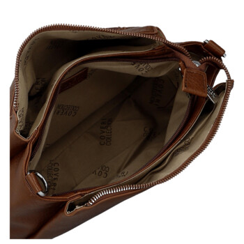 Dámska crossbody kabelka hnedá - Coveri Perikla