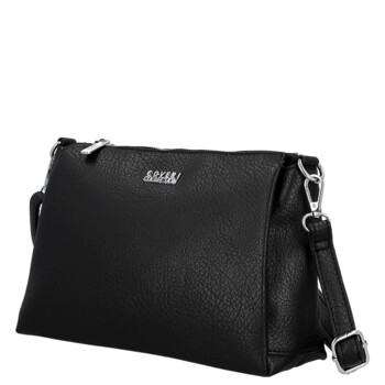 Dámska crossbody kabelka čierna - Coveri Perikla