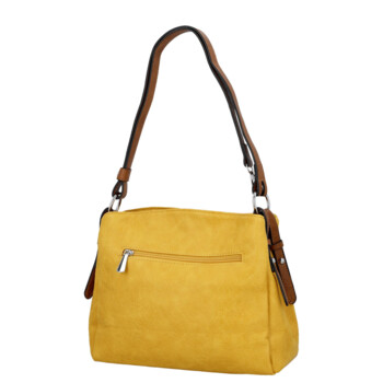 Dámska crossbody kabelka žltá - Coveri Nelli