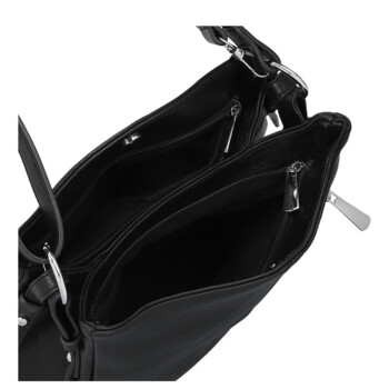 Dámska crossbody kabelka čierna - Coveri Nelli