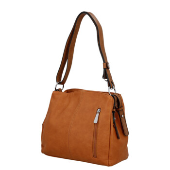 Dámska crossbody kabelka hnedá - Coveri Nelli