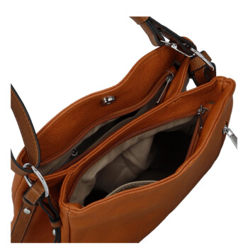 Dámska crossbody kabelka hnedá - Coveri Nelli