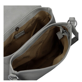 Dámska crossbody kabelka šedá - Coveri Toriana