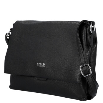 Dámska crossbody kabelka čierna - Coveri Toriana