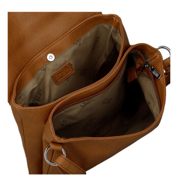 Dámska crossbody kabelka hnedá - Coveri Toriana