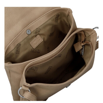 Dámska crossbody kabelka béžová - Coveri Toriana