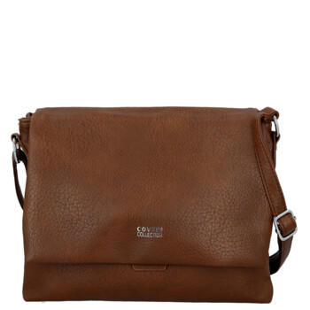Dámska crossbody kabelka tmavo hnedá - Coveri Toriana