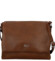 Dámska crossbody kabelka tmavo hnedá - Coveri Toriana