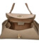 Dámska kožená crossbody kabelka taupe - Delami Vera Pelle Koleta