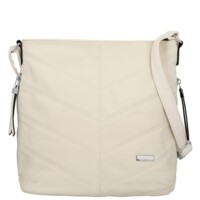 Dámska crossbody kabelka krémová - Firenze Semir