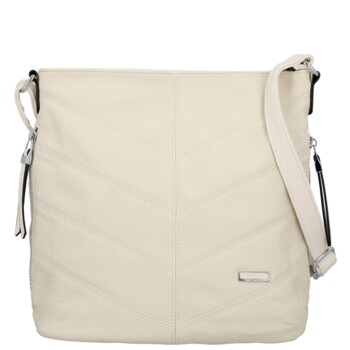 Dámska crossbody kabelka krémová - Firenze Semir