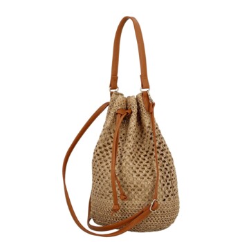 Dámska crossbody kabelka béžová - Firenze Olivie